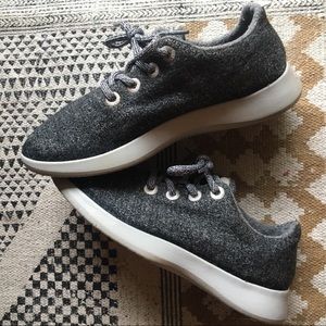 Allbirds Wool Runners Natural Grey barely used